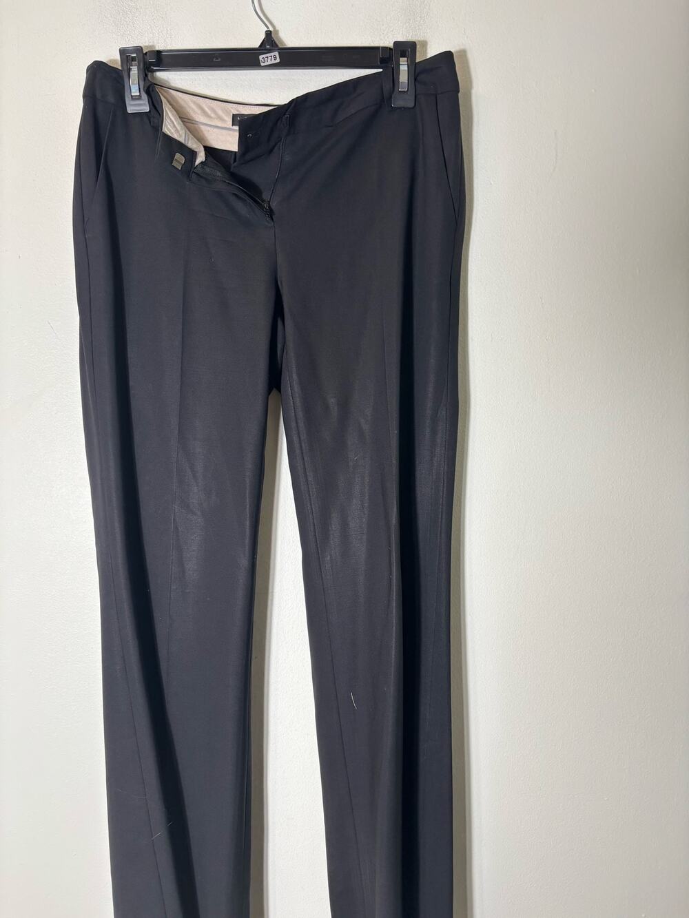 Laundry by Shelli Segal Black Straight Leg Ankle Pants Sz 2